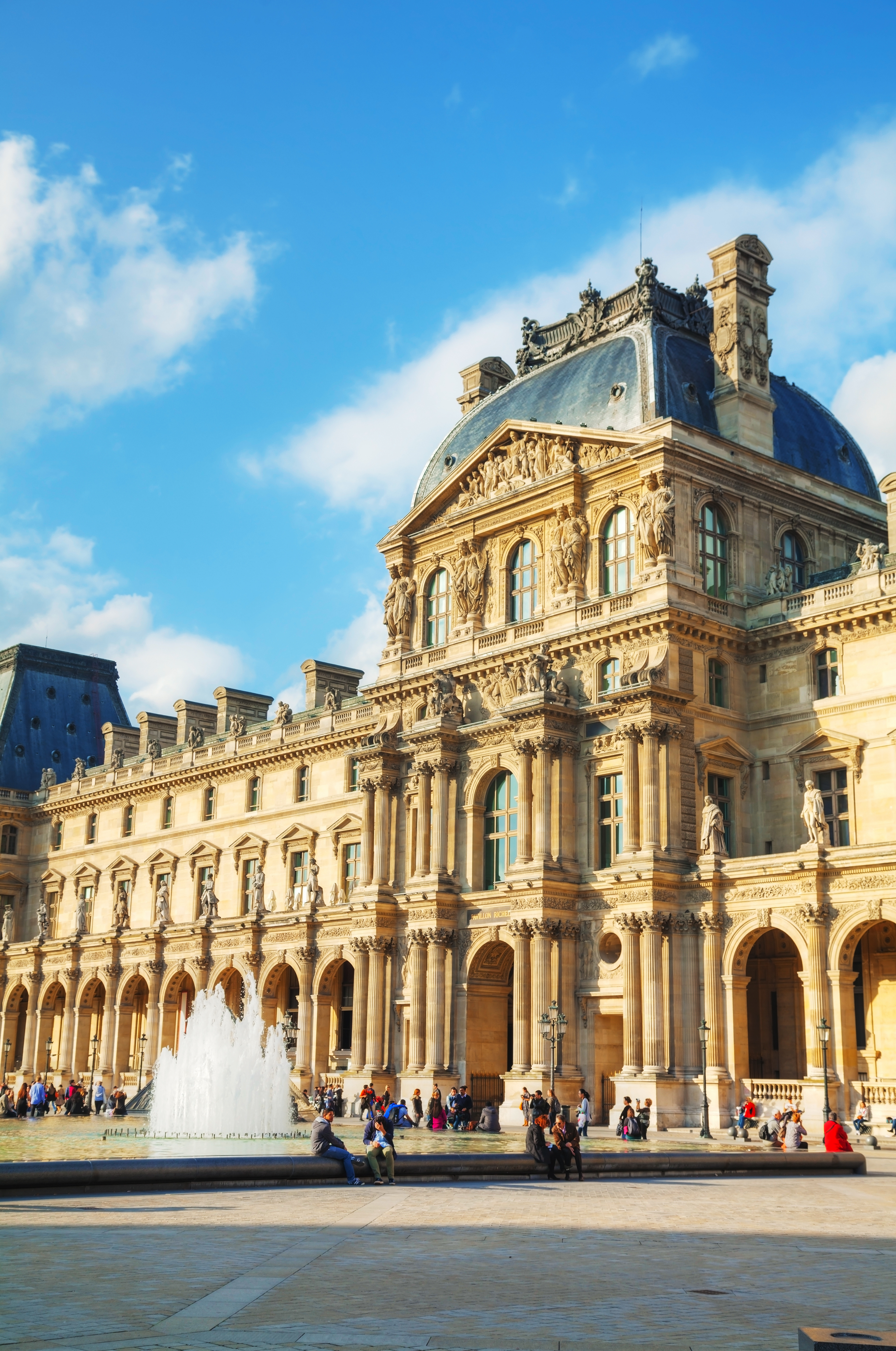 The Louvre museum in Paris, France By andreykr