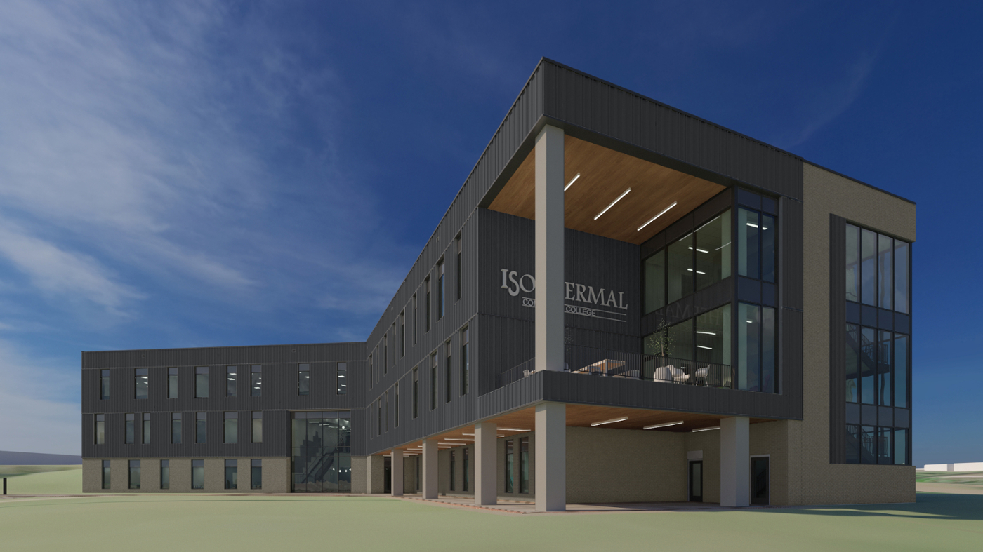 Concept rendering of new building