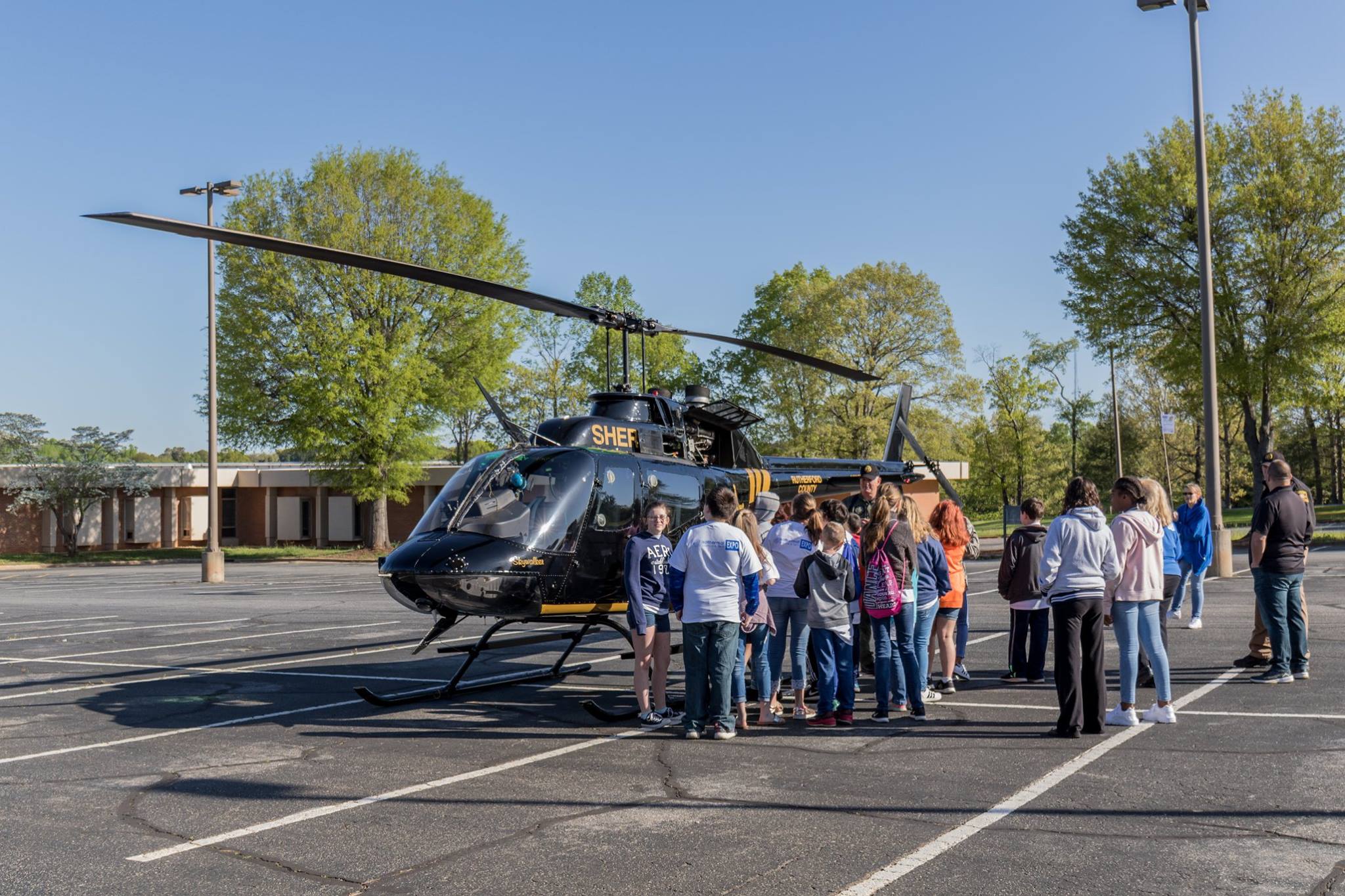 Rutherford County Sherriff's office helicopter