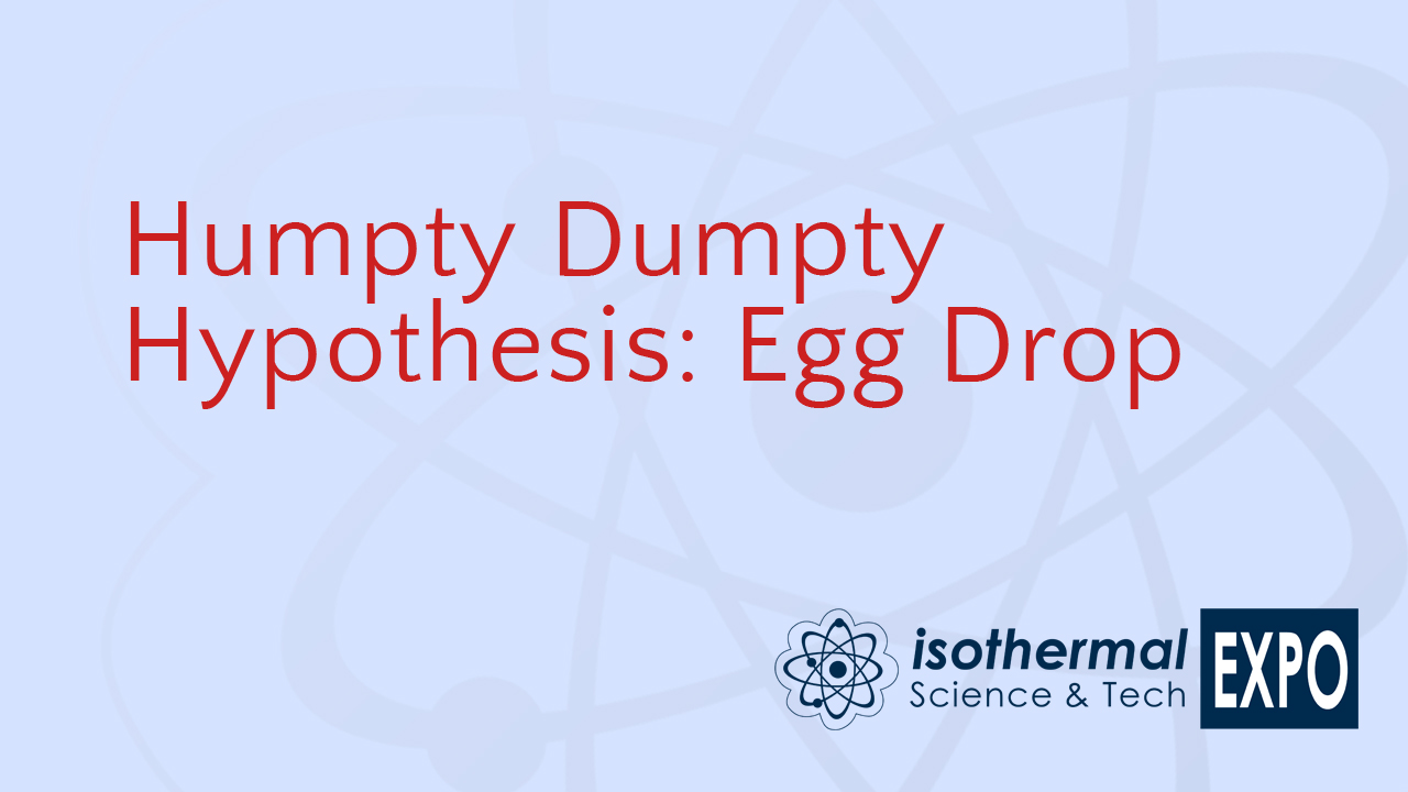 The Humpty Dumpty Hypothesis Egg Parachute Drop